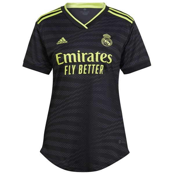 Camiseta Real Madrid Replica Tercera Ropa Mujer 2022/23